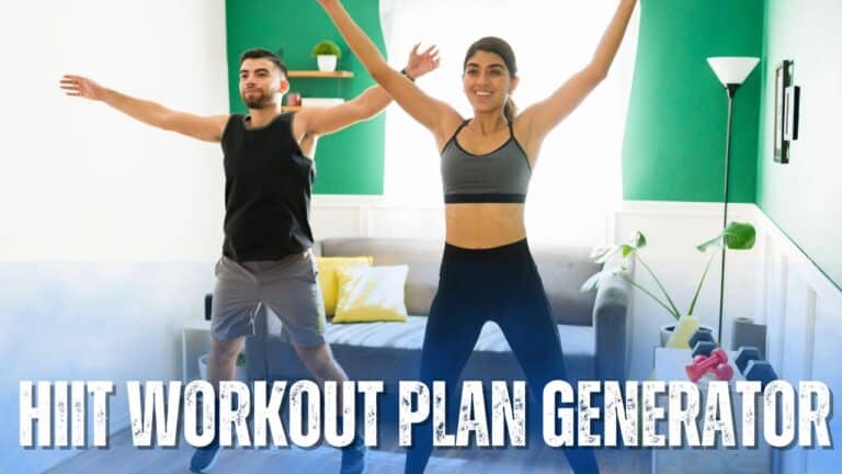 HIIT Workout Plan Generator