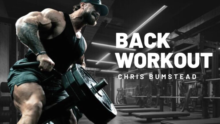 Cbum Back workout