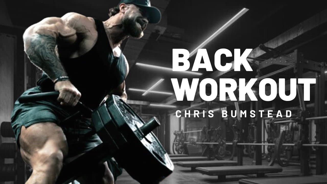 Cbum Back workout