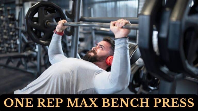 one rep max bench press calculator