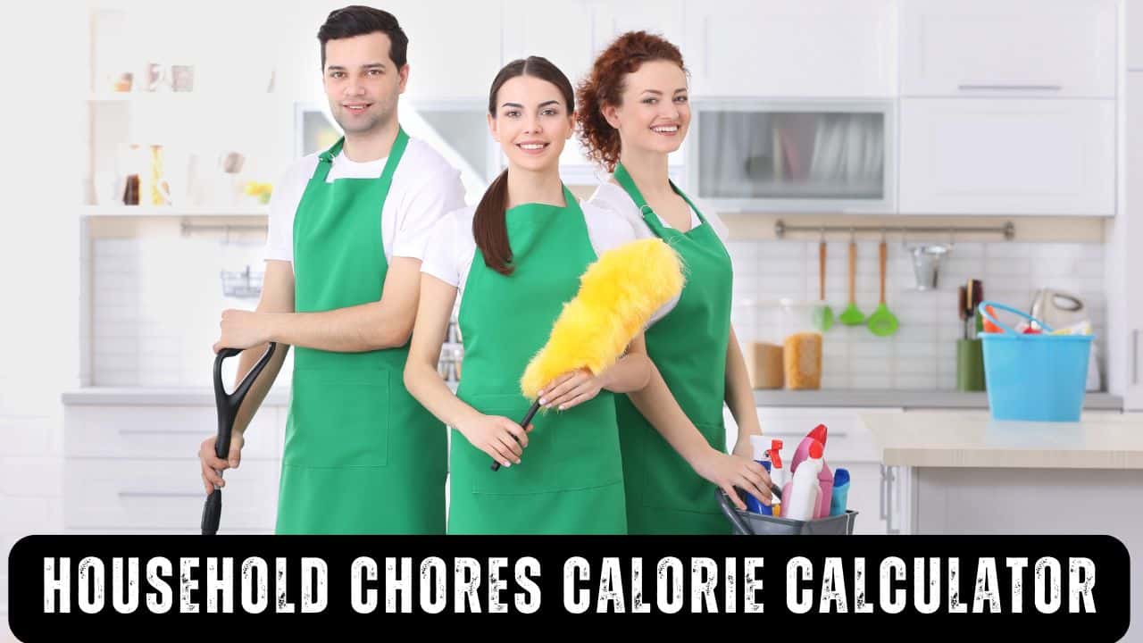 Household Chores Calorie Calculator